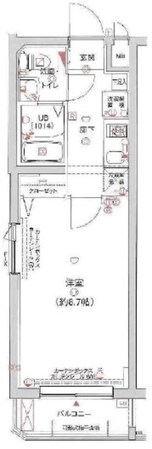 グランフォース谷在家の物件間取画像